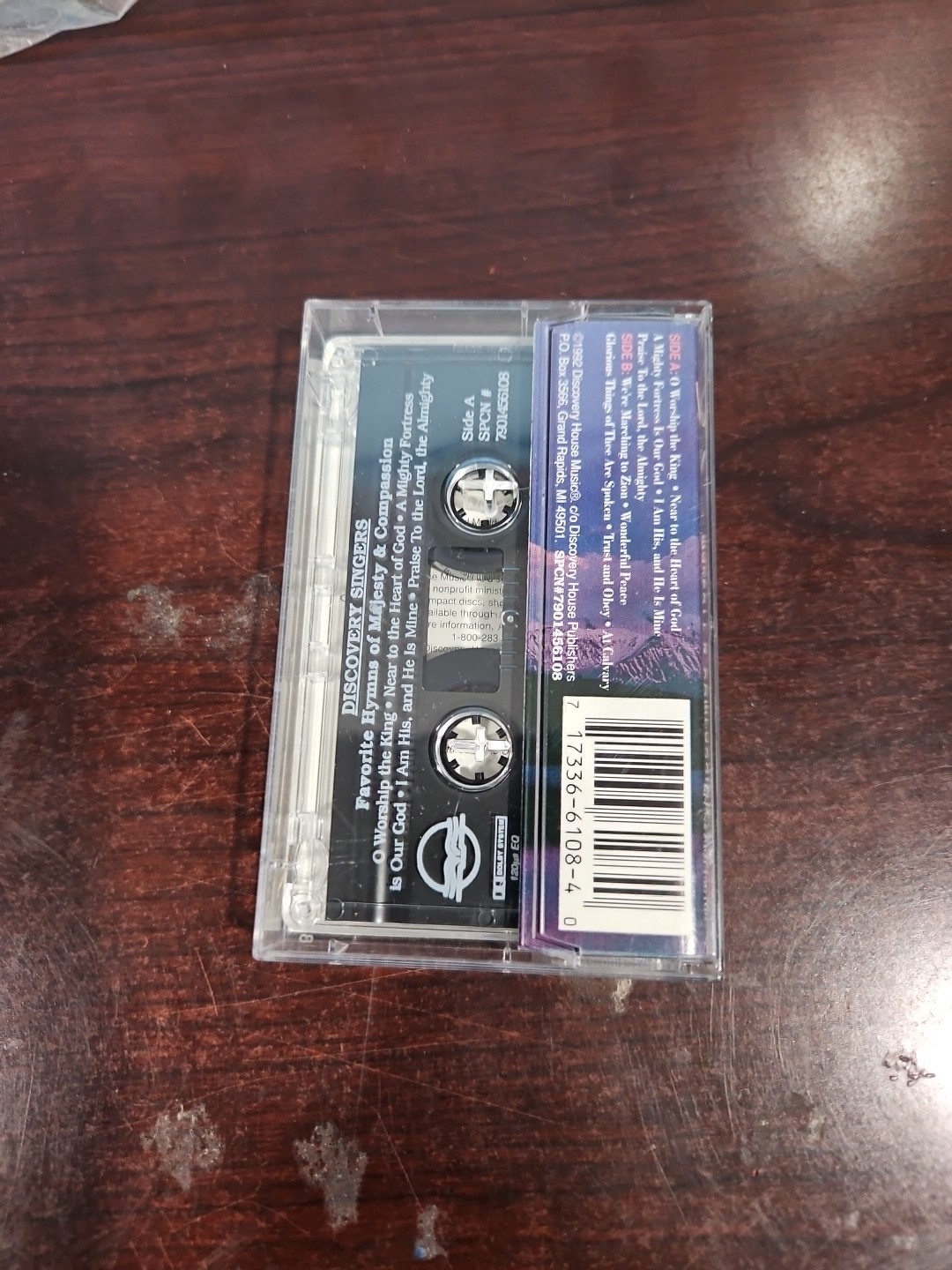 Discover Singers Favorite Hymns Casette Tape - photo 2