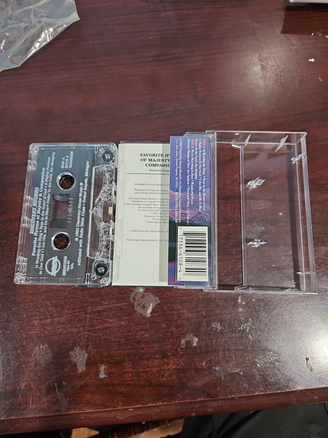 Discover Singers Favorite Hymns Casette Tape - photo 3