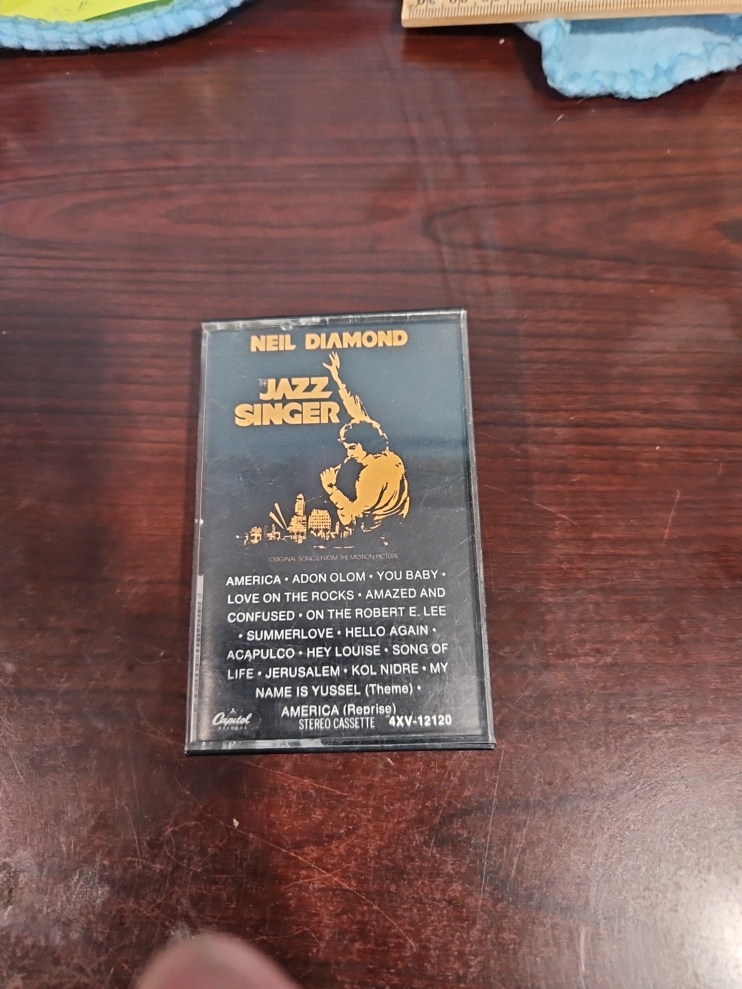 Neil Diamond Jazz Singer (Cassette) Capitol Records
