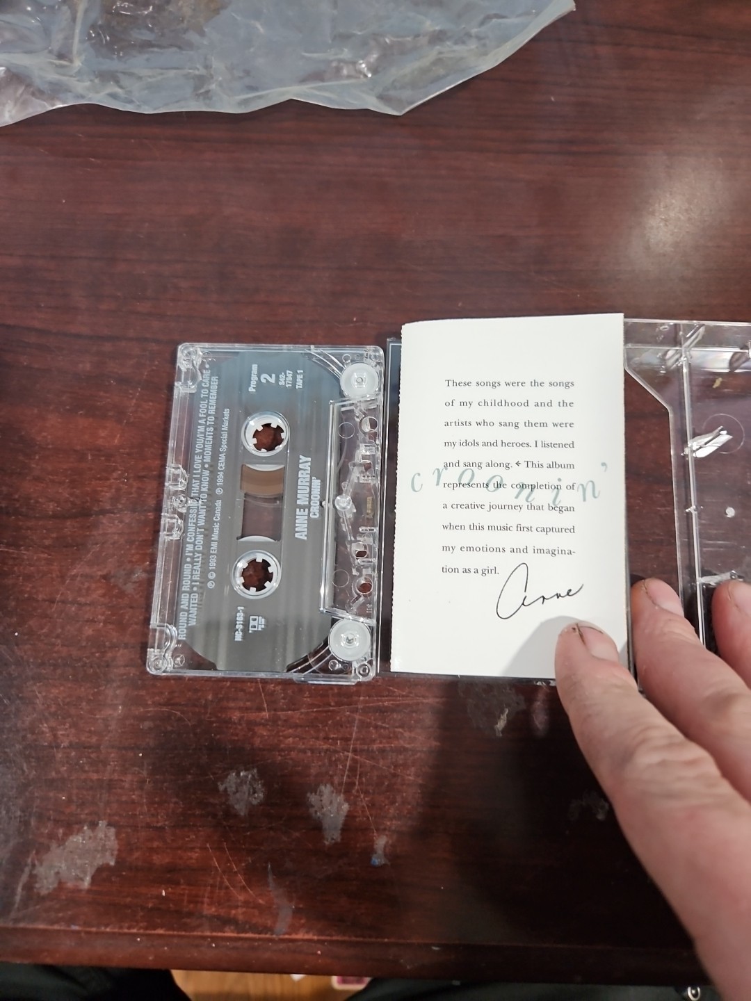 Croonin' by Anne Murray (Cassette, 1993) - photo 2