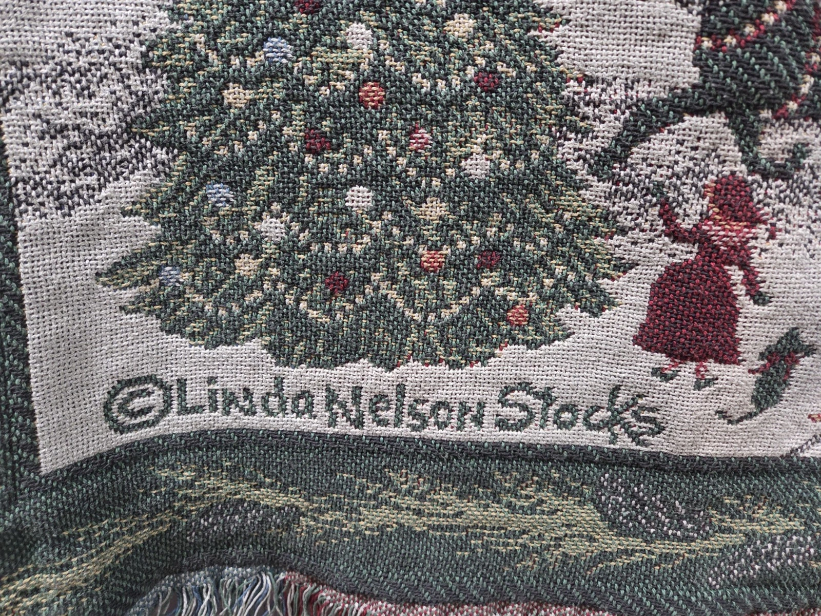 Goodwin Weavers Linda Nelson Stocks Christmas Blanket - photo 3