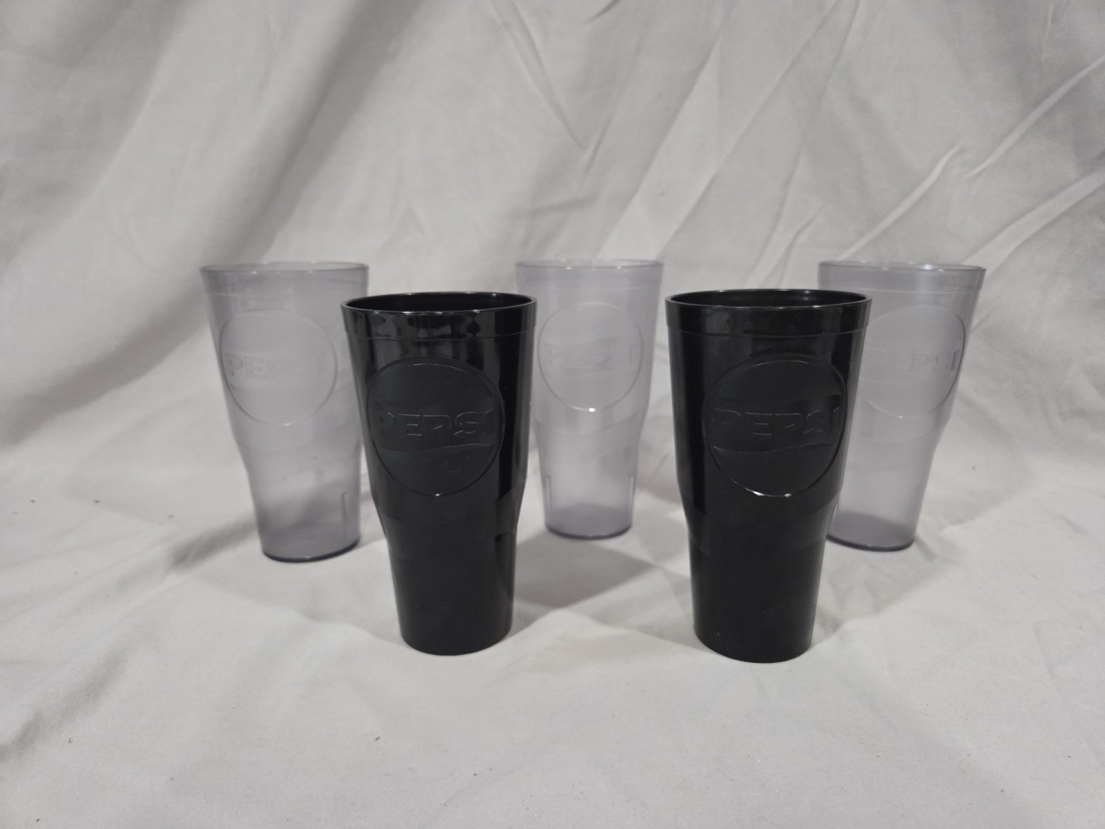 Pepsi Cups Vintage Set of Five (Kind of)