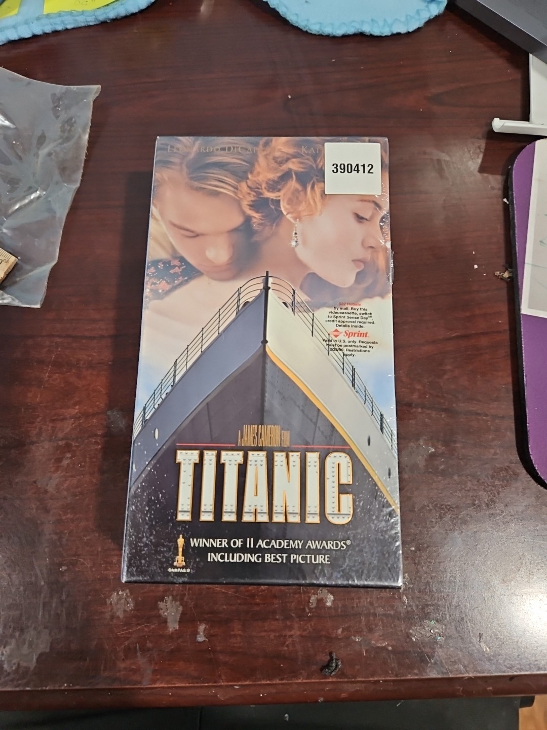 Titanic VHS Movie Leonardo DiCaprio 1997