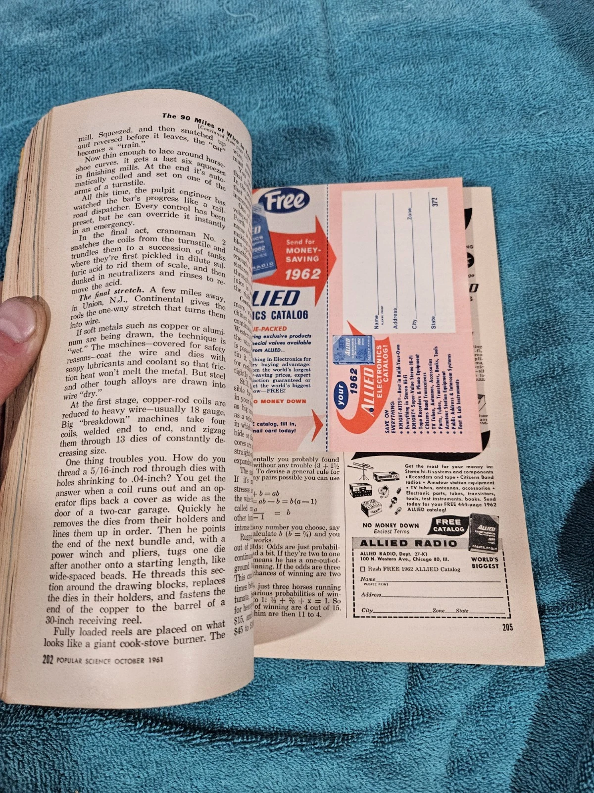 October 1961 Popular Science Magazine - photo 5