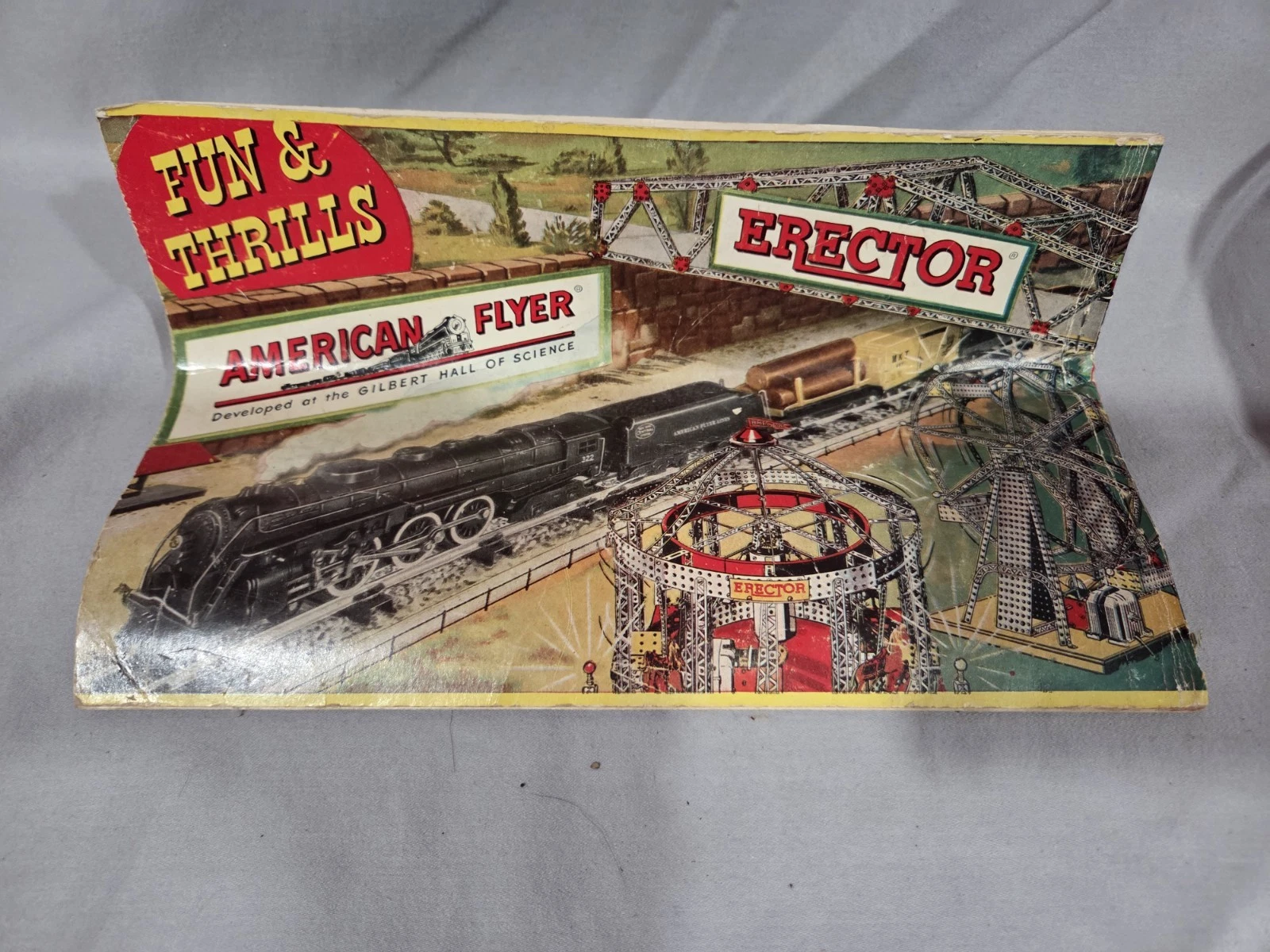 Erector Set No. 7 1/2 Good for Decor or Parts - photo 4