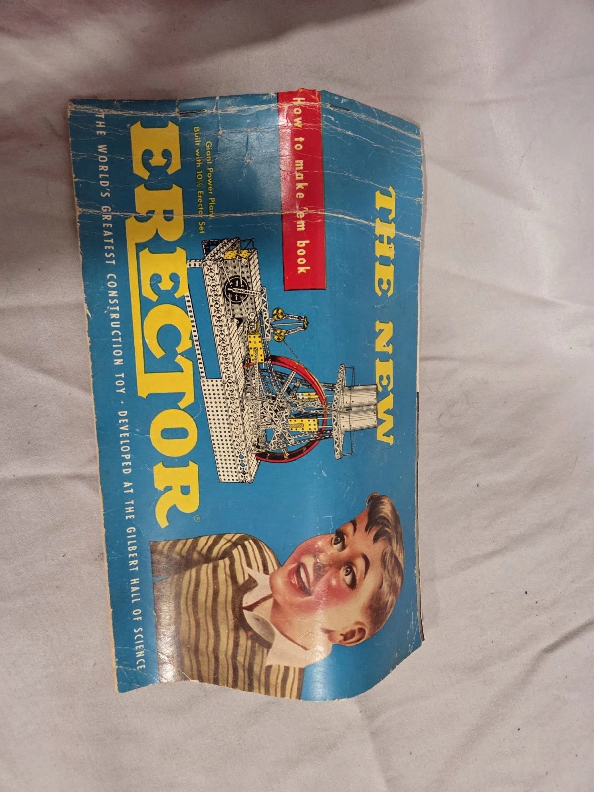 Erector Set No. 7 1/2 Good for Decor or Parts - photo 5