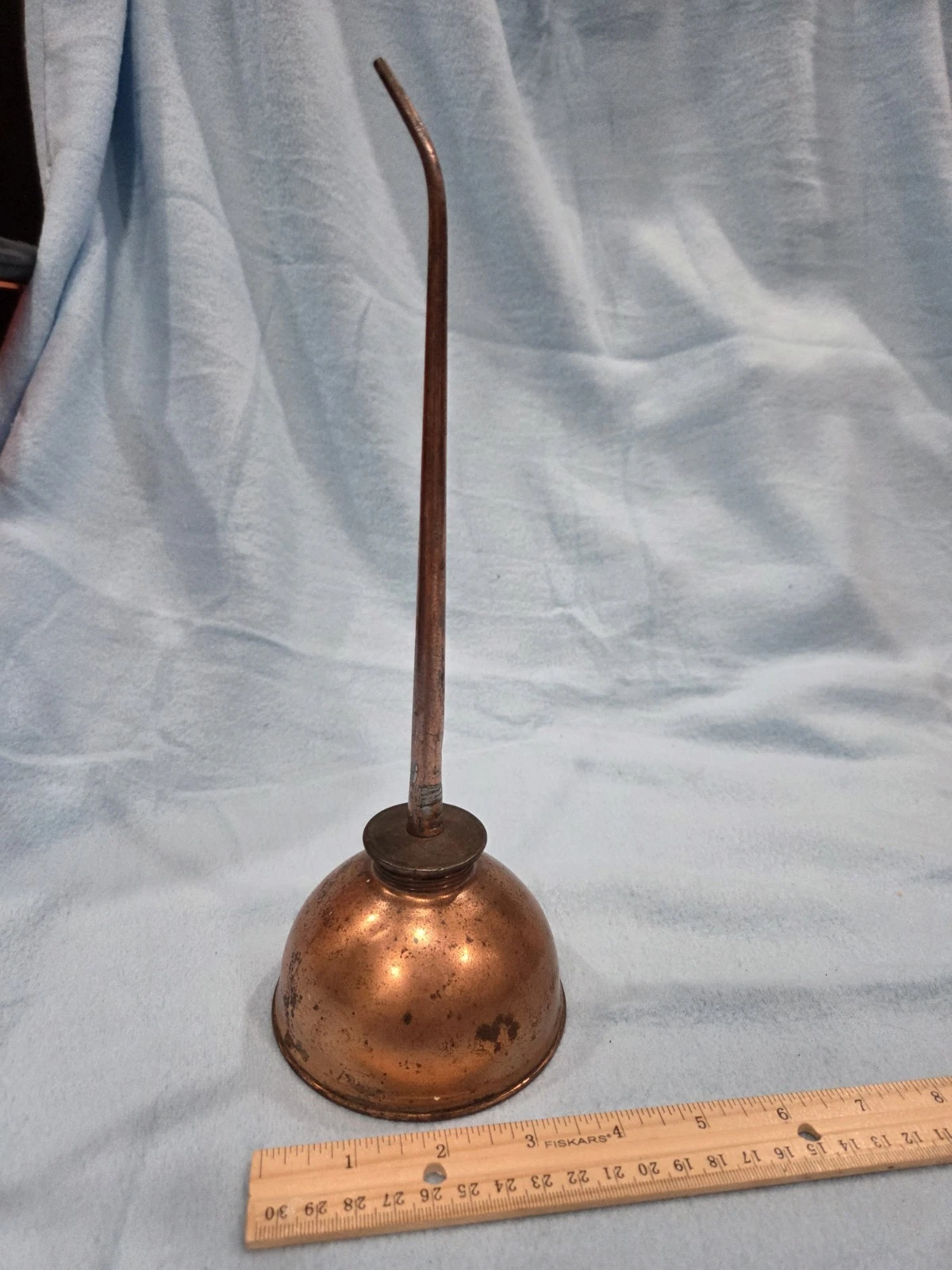 Beautifully Worn Copper Plated Oiler - photo 4