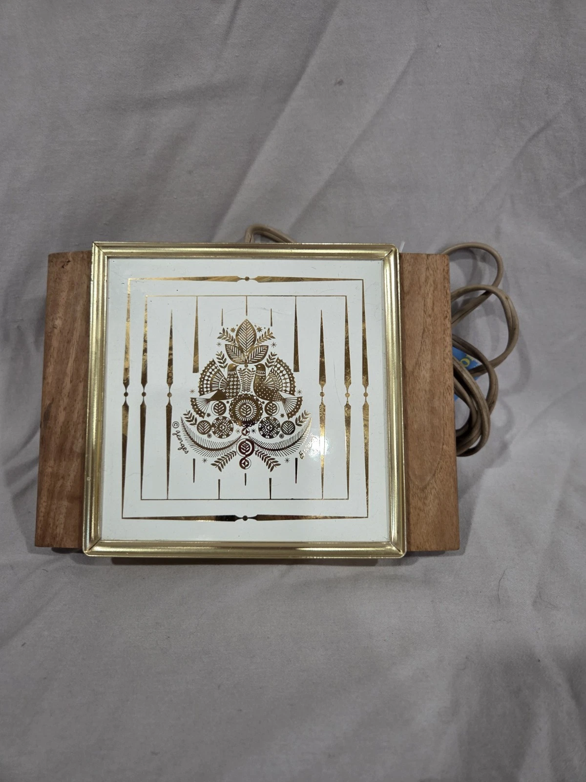Vintage Georges Briard Hot Butler Food Warmer Electric Warming T