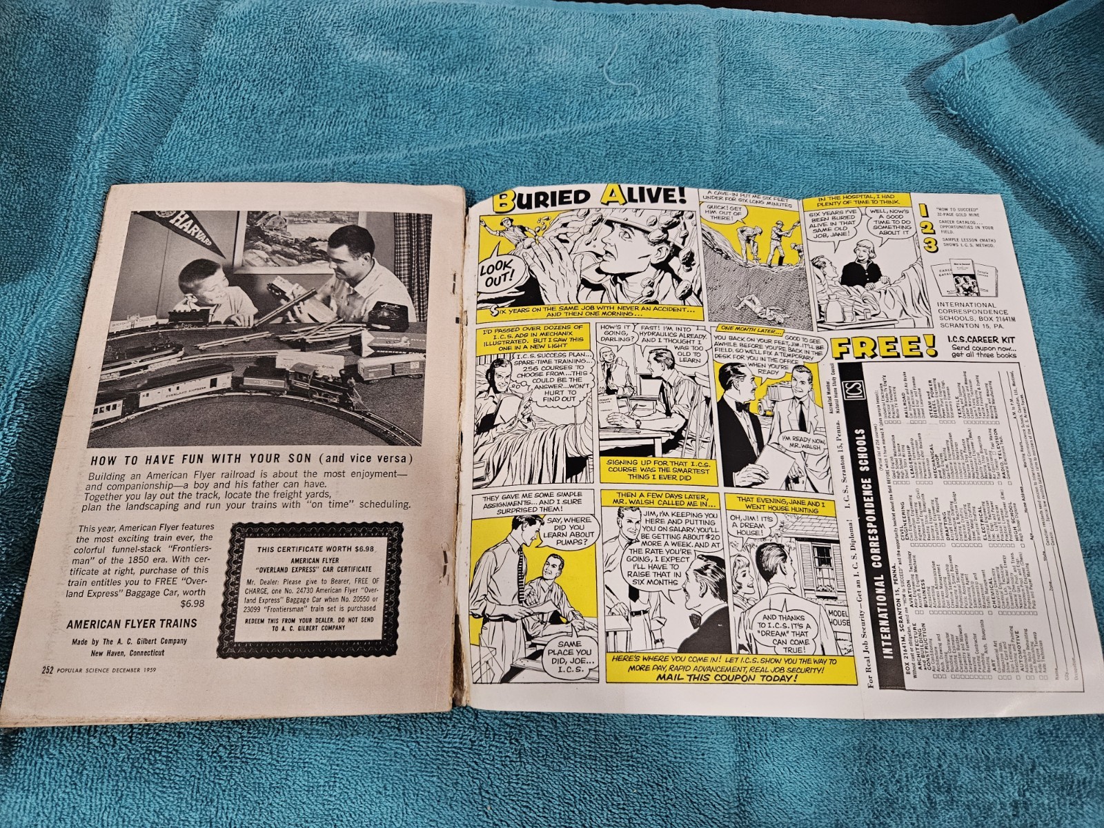 Vtg Dec 1959 Popular Science Magazine Christmas Bonus Handbook - photo 2