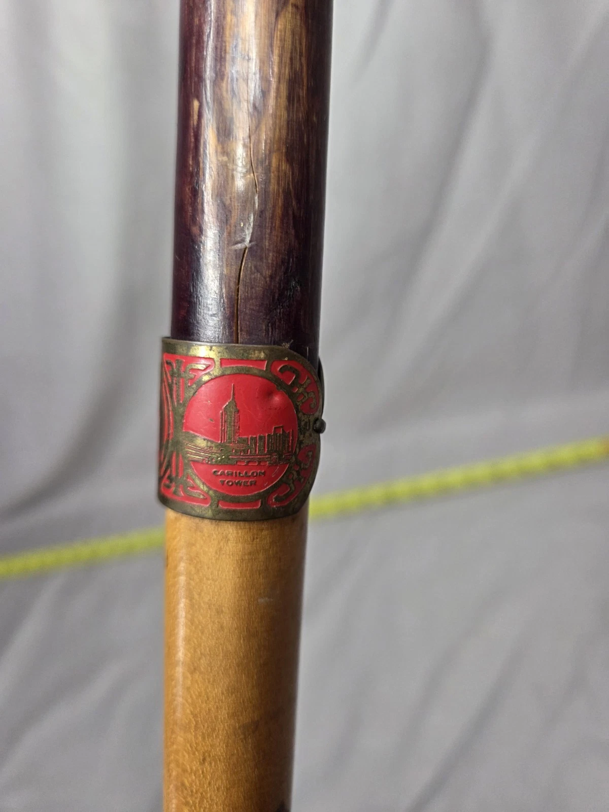 Vintage 1933 Worlds Fair Chicago Cane Walking Stick - photo 3