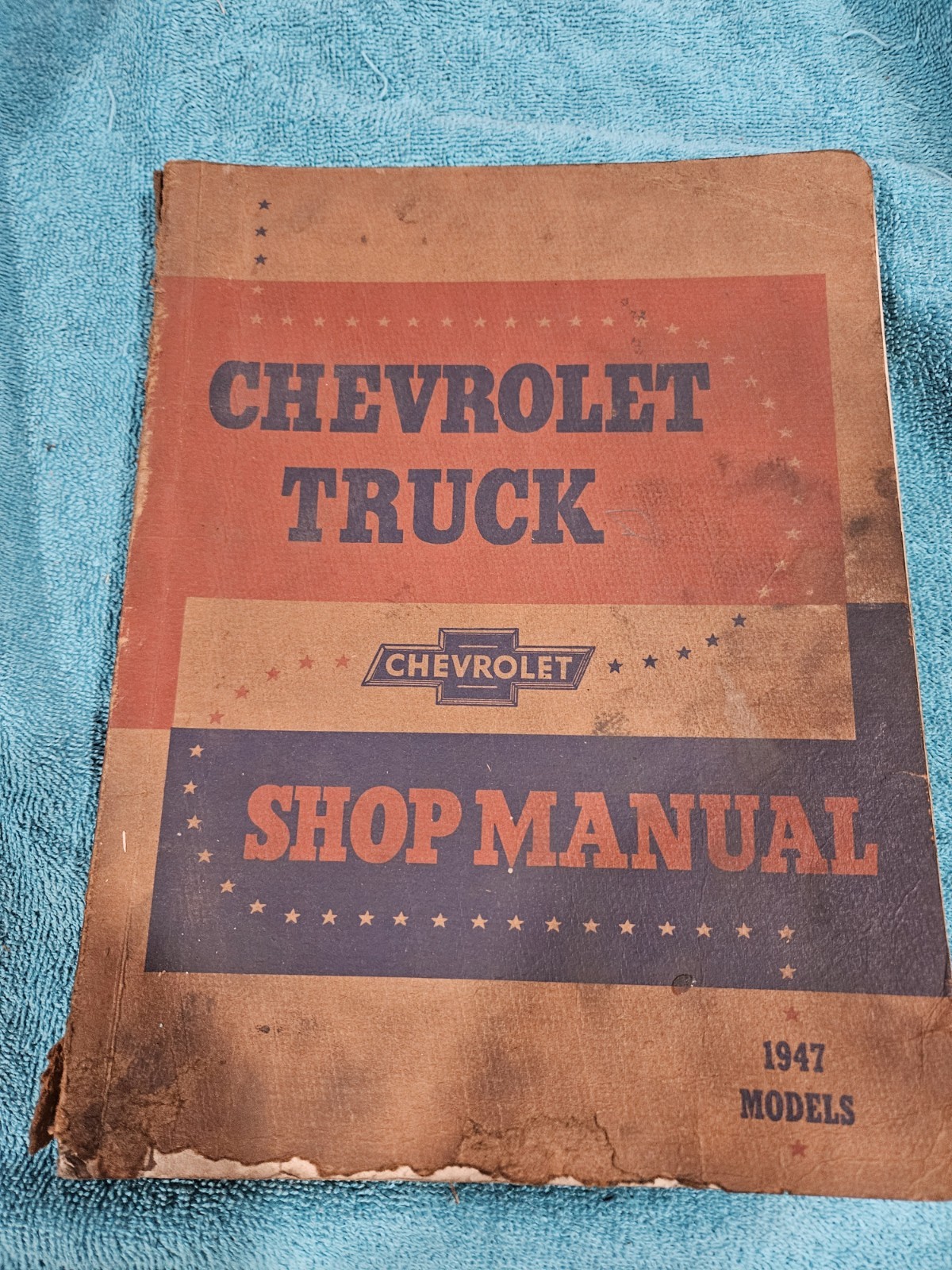 1947 Chevrolet Repair Manual Chevy Truck Models OEM
