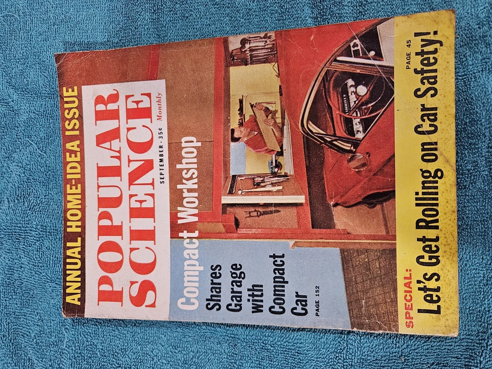 Popular Science Magazine Sept. 1961 - Compact Workshop
