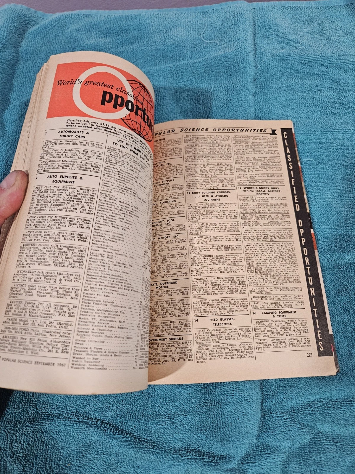 Popular Science Magazine Sept. 1961 - Compact Workshop - photo 4