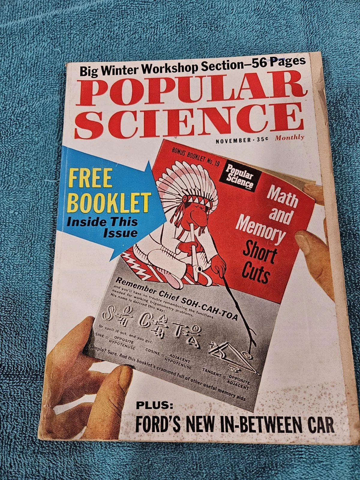 Popular Science Magazine - November 1961 Issue - Ford's New In-B