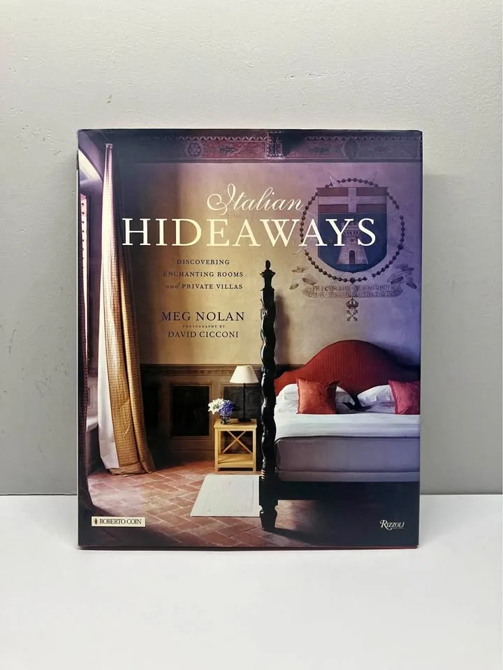Italian Hideaways Hardcover Coffee Table Book thumbnail