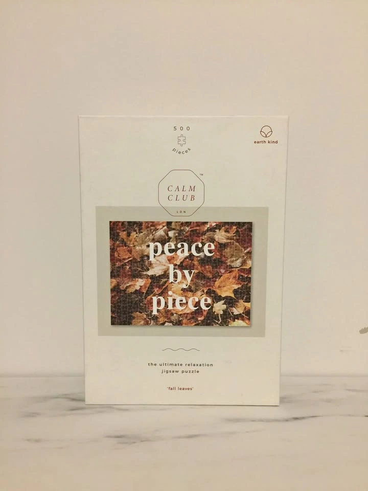 Calm Club 'Fall Leaves' 500 Piece Jigsaw Puzzle