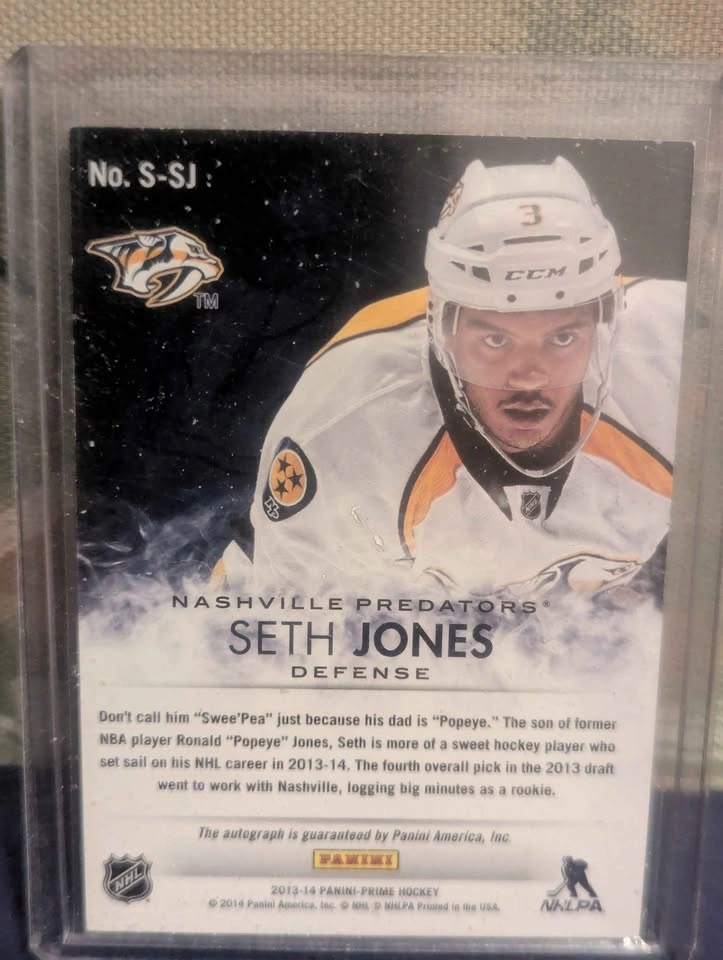 Seth Jones Rookie Auto /99 - photo 4
