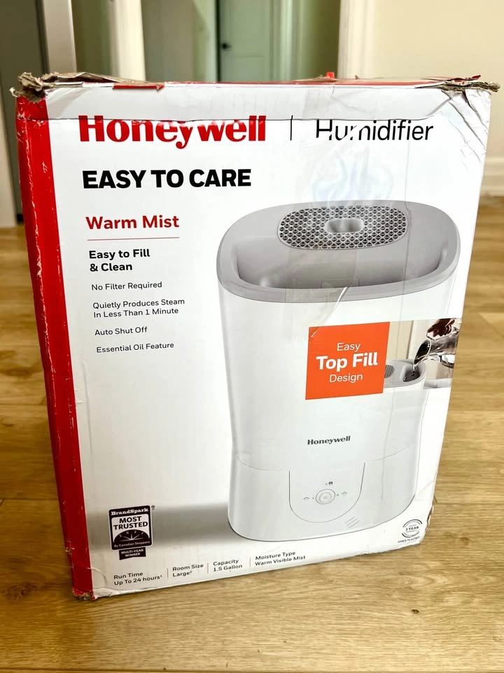 Honeywell Auto Shut-Off Top Fill Warm Mist Humidifier (HWM440WC) - photo 2
