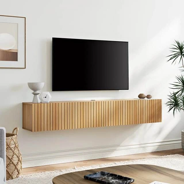 Wayfair Fluted Floating TV Stand