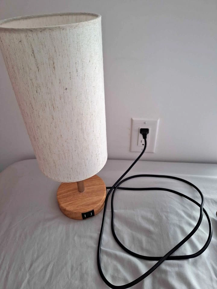 Table Lamp with Touch Light & USB Ports