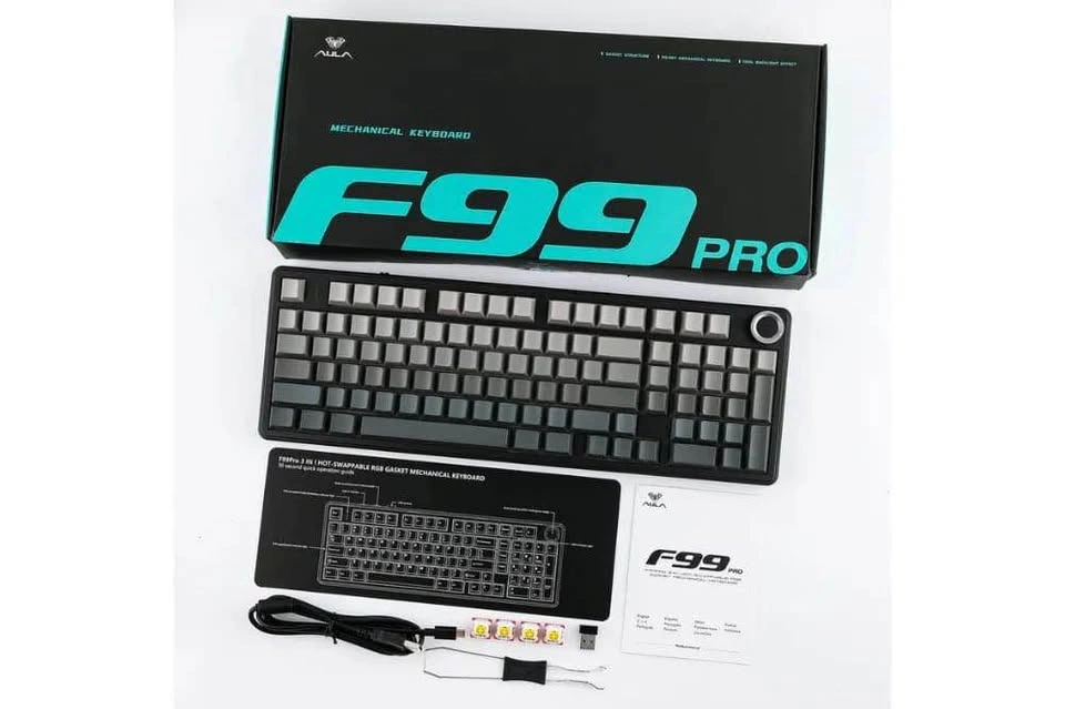 *NEGOTIABLE* AULA F99 PRO GAMING KEYBOARD - photo 2