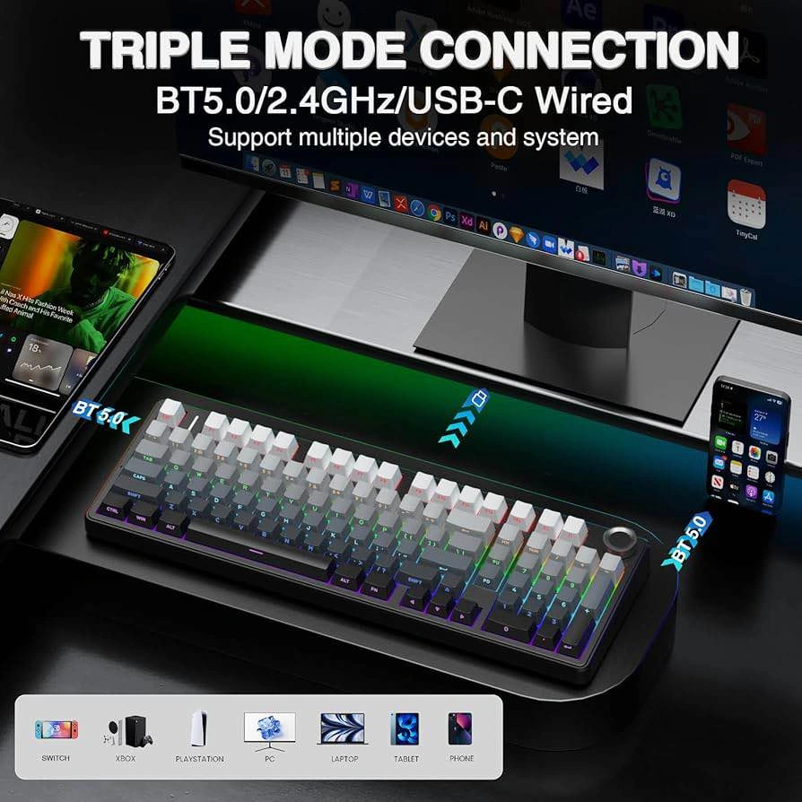 *NEGOTIABLE* AULA F99 PRO GAMING KEYBOARD - photo 5