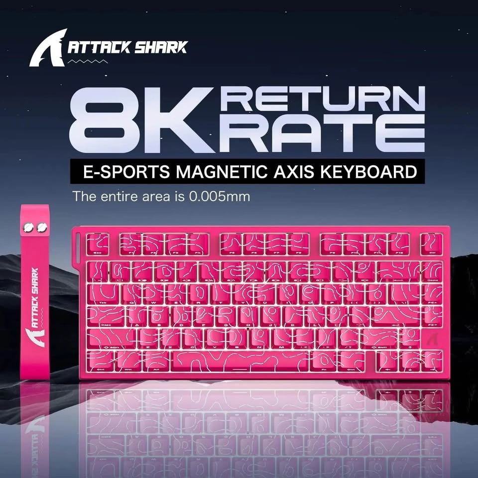 *NEGOTIABLE* Attack Shark Hall Effect Gaming Keyboard - photo 2