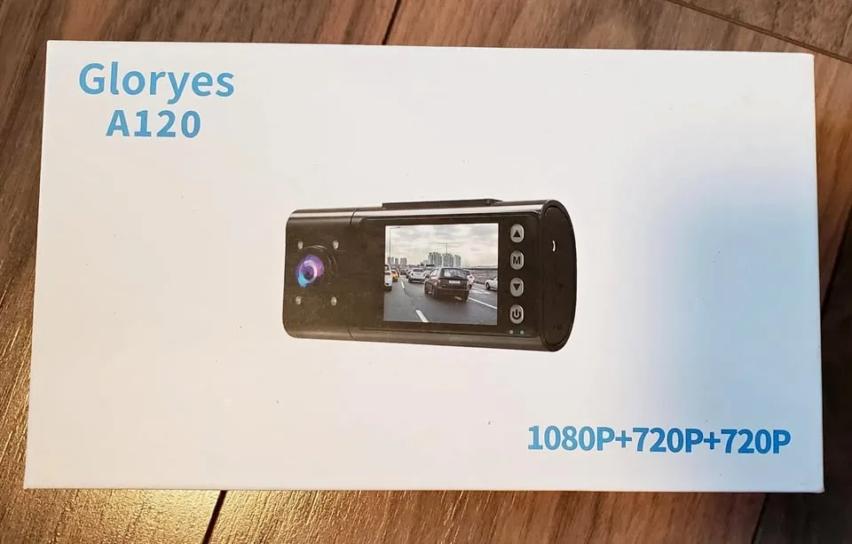 3 Channel 1080p Dash Cam Front and Rear