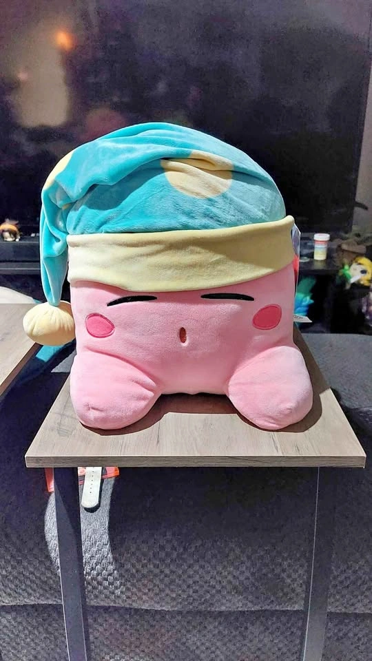 Nintendo 12" Mega Sleeping Kirby Plush