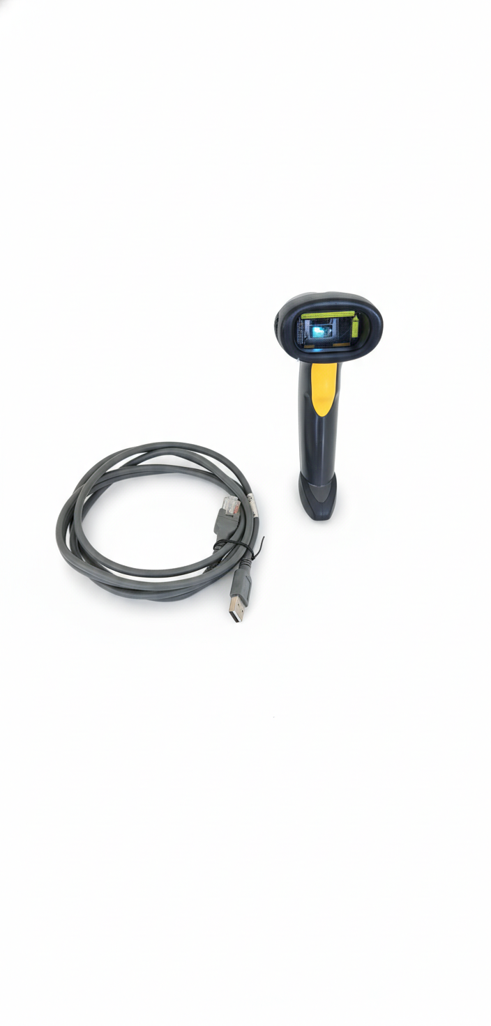 Symbol Zebra LS2208 Barcode Scanner with USB Cable
