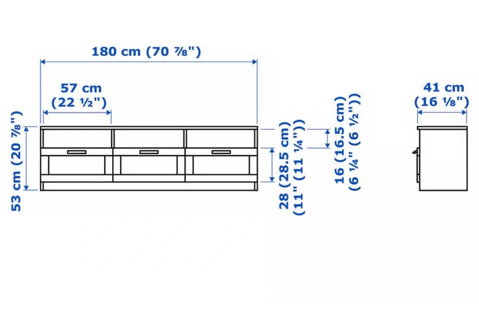 IKEA Brimnes TV Bench - photo 4