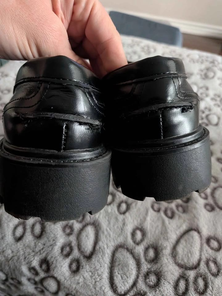 Woman's / Girl's Black Chunky Loafers - photo 3