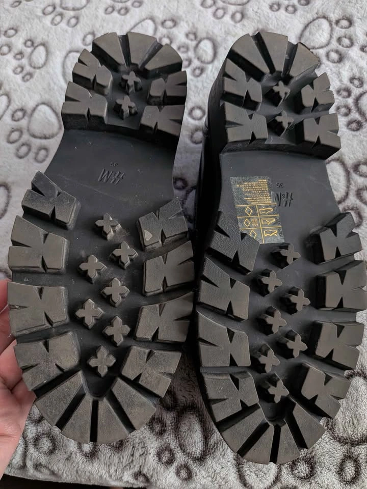 Woman's / Girl's Black Chunky Loafers - photo 4