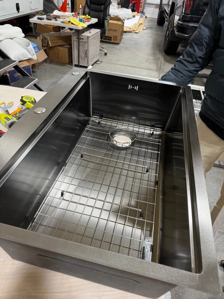 Handmade drop in kitchen sink - photo 2