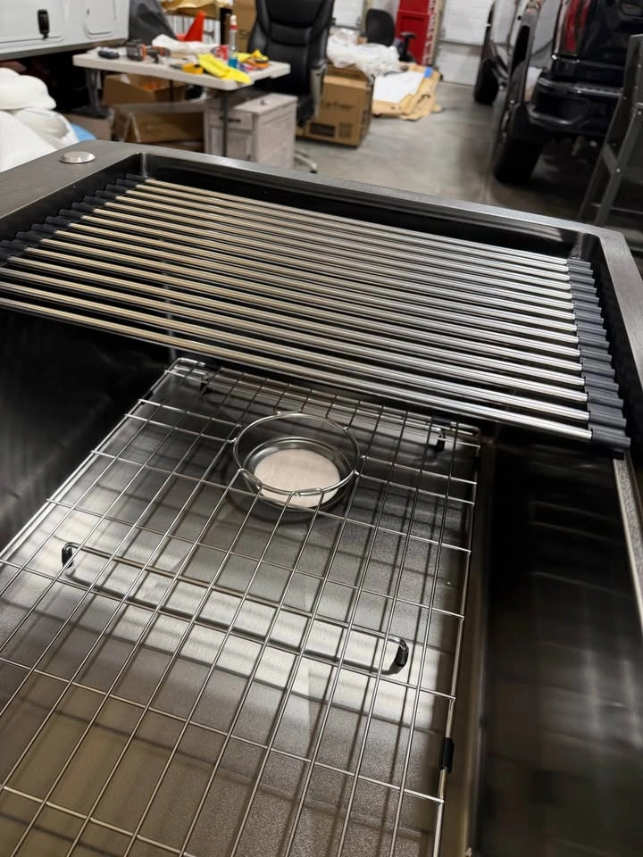 Handmade drop in kitchen sink - photo 4