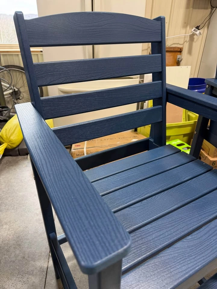 Set of 2 Adirondack Poly Patio chairs - photo 2