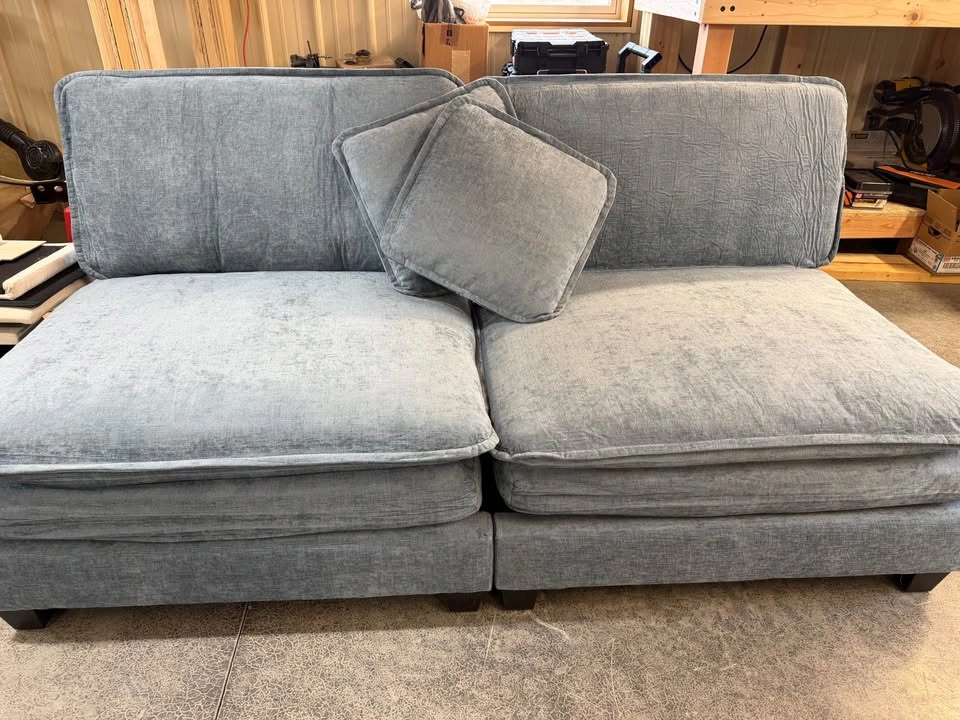 Cloud sofa Sectional -blue