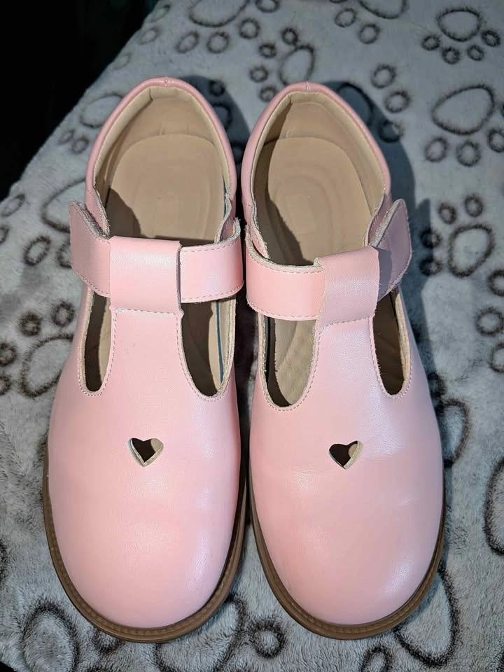 Pink T-Strap Mary Jane Shoes