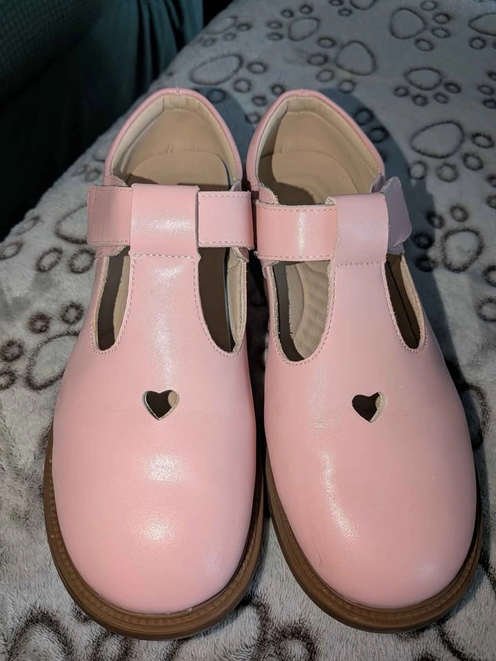 Pink T-Strap Mary Jane Shoes - photo 2