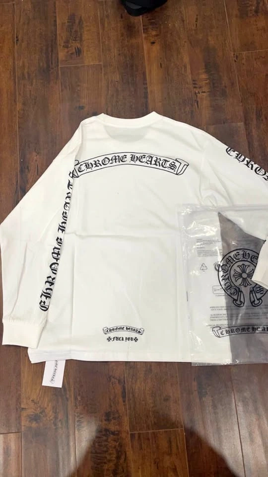 Chrome Hearts Long Sleeve (White) - Small
