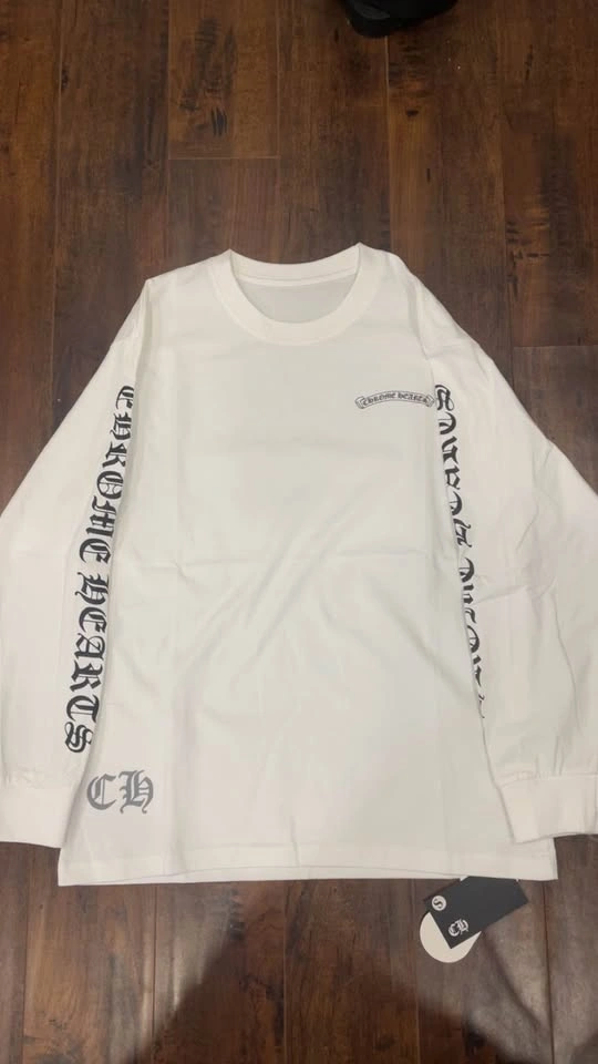 Chrome Hearts Long Sleeve (White) - Small - photo 2