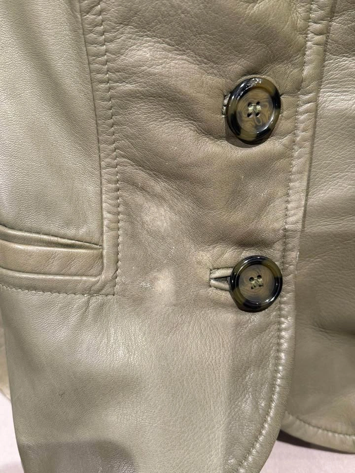 Danier Green Leather Jacket - photo 5