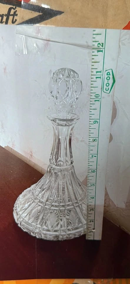 Crystal Perfume Bottle & Wine Decanter Set - photo 2