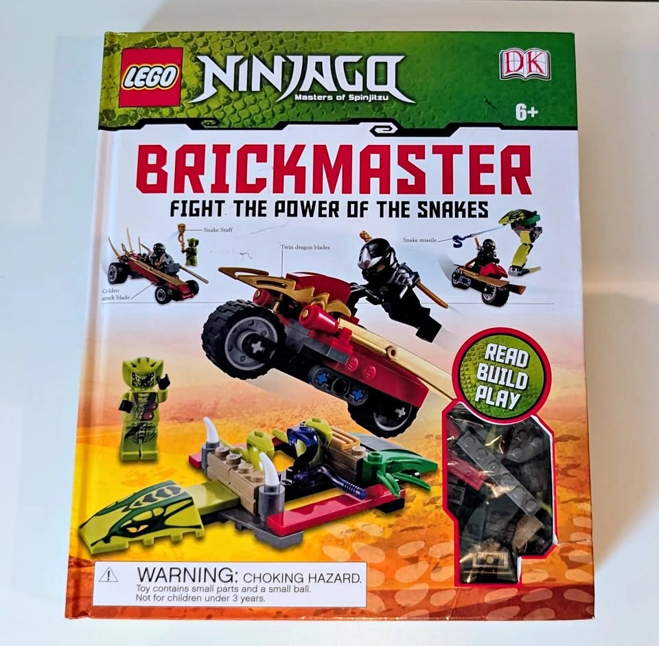 LEGO Ninjago Brickmaster Hardcover - Retired Edition - New & Sea