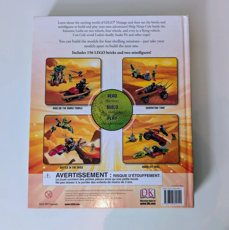 LEGO Ninjago Brickmaster Hardcover - Retired Edition - New & Sea - photo 3