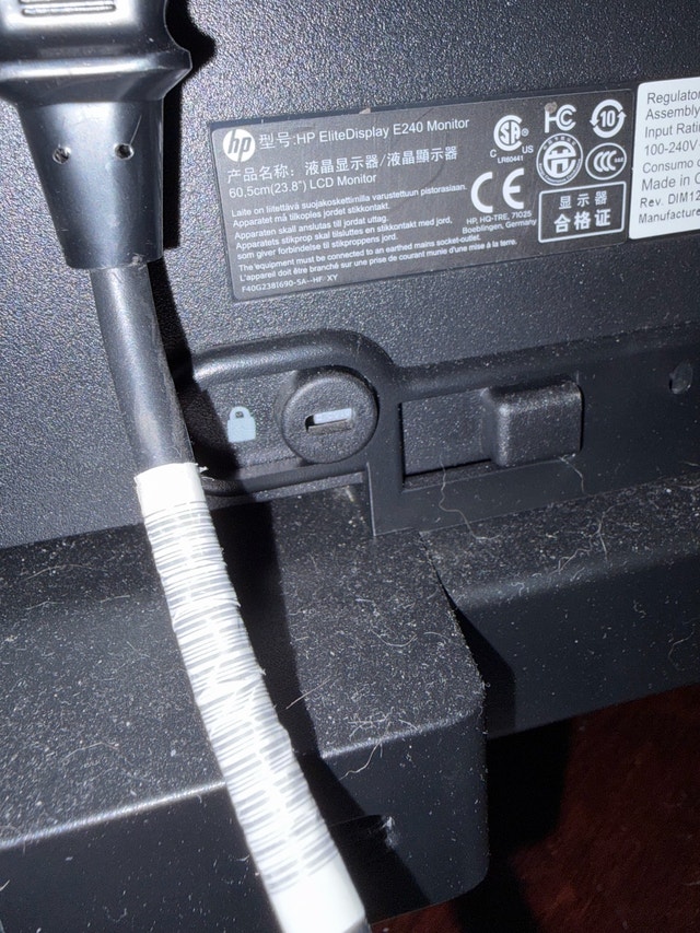 HP EliteDisplay E240 Monitor - photo 4
