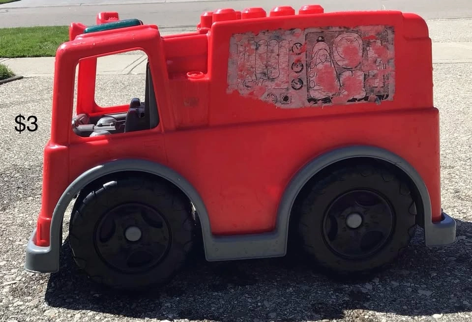 3 toys for $10 - includes sit-on dump truck - photo 2