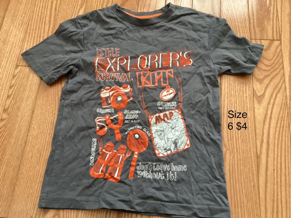 Size 6/6T Summer/Spring Clothes - photo 2