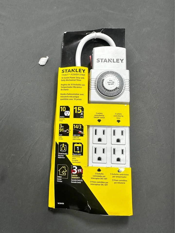 Stanley TimeIt™ Power Strip