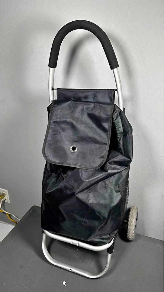 2 wheel shopping cart